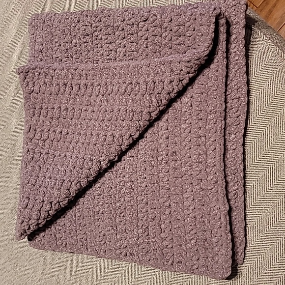 Homemade Other - 27" x 30" Grape Jelly crocheted baby blanket